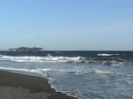 辻堂西海岸からみた江ノ島